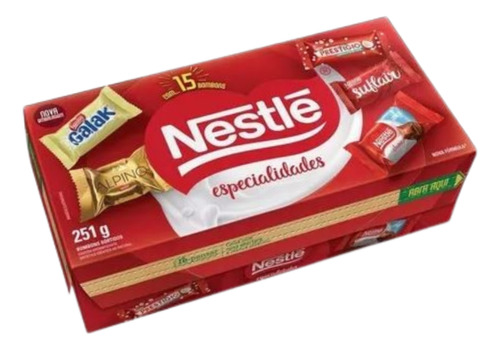 Kit 3 Caixa De Bombons Especialidades 251g Nestlé