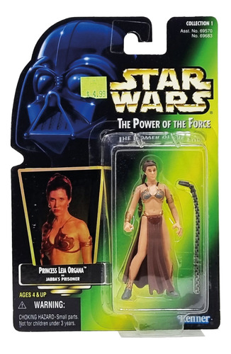 Kenner - Star Wars - Power Of The Force - Prisioner Leia