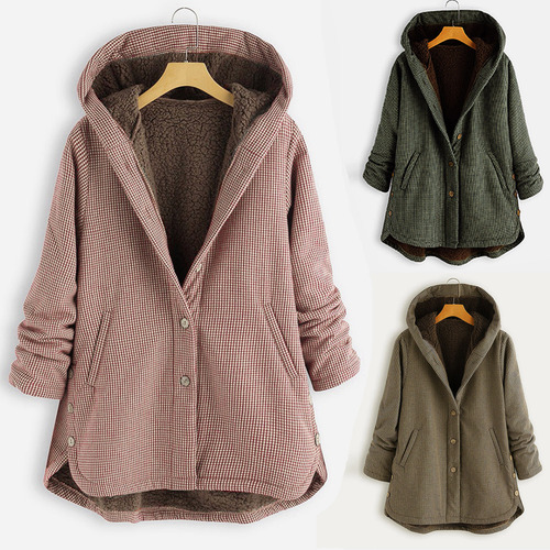 Sudaderas Largas Con Capucha C Coat Para Mujer, TĂșnica, Algo