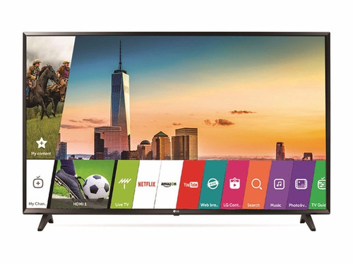 Televisor Led 43'' LG Smart 4k Uj6300 Motociclo