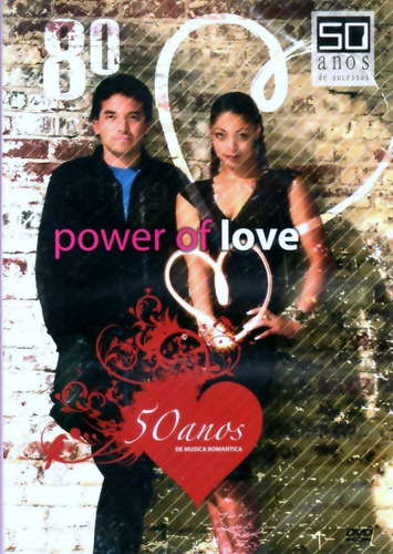 Dvd Power Of Love - 50 Anos De Musica Romantica