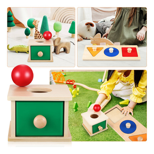 Material Didáctico Montessori De Madera