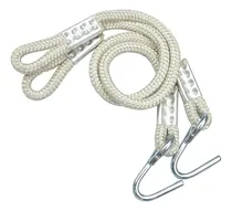 Comprar Atacadão Têxtil par corda extensor alongador rede de descanso e dormir cor Branco - 70 Cm