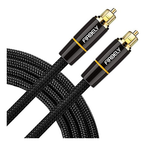 Cable De Audio Optico, Firbely Toslink Macho A Macho - 24k 