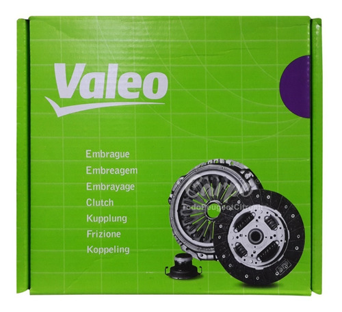 Imagen 4 de 6 de Kit De Embrague Original Valeo Peugeot 206 1.9 Diesel