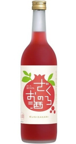 Imagen 1 de 1 de Licor Japones Zakuro No Osake Sabor Granada, Nakano, 720 Ml