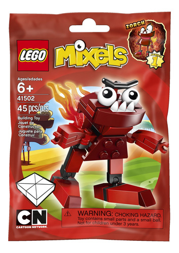 Set De Construcción Lego Mixels 41502 Zorch Con Elemento De