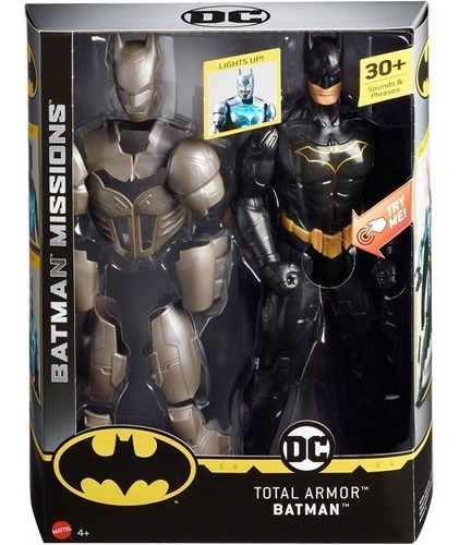 Batman Armadura De Poder Mattel Batman Missions | MercadoLibre