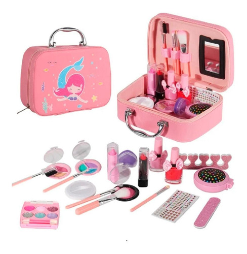 Juego De Maquillaje Set Belleza Para Niños