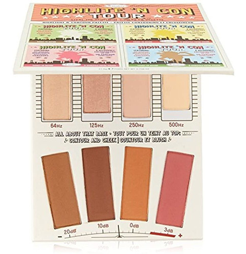 Thebalm Highlite N Con Tour Resaltar Y Contorno Paleta