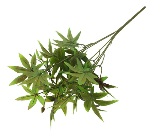 Follaje Artificial Simulación Hojas De Arce Falsas Plantas