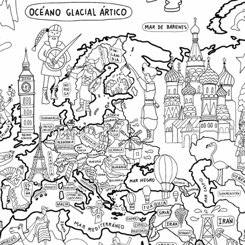 Atlantis Mapas - Proyecto Mapamundi (planisferio)