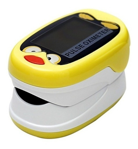 Oxímetro de pulso para dedo Yonker K1 amarillo/blanco