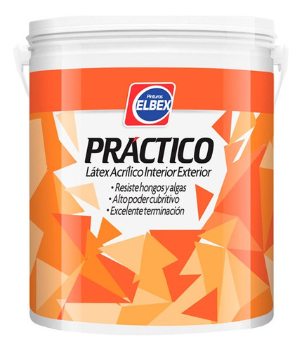 Pintura Latex Interior Color 3.6lts Elbex Calidad Superior