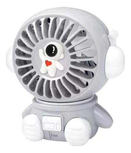 Ventilador Mini Portaril Con Forma De Astronauta De Mano