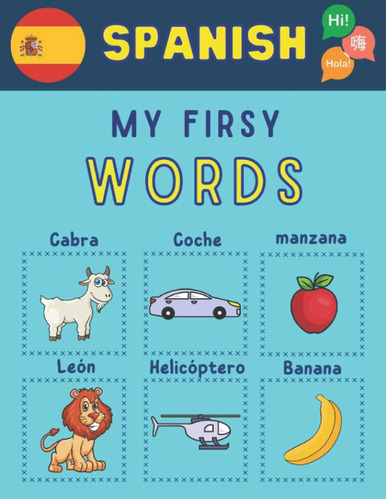 Libro: Mis Primeras Palabras En Español: Aprende El Vocabula