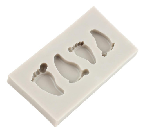 Mypracs Lindo Bebé Silicone Fondant Molde Pastet Juego De 4