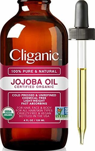 Cliganic Usda - Aceite De Jojoba Orgánico, 100% Puro