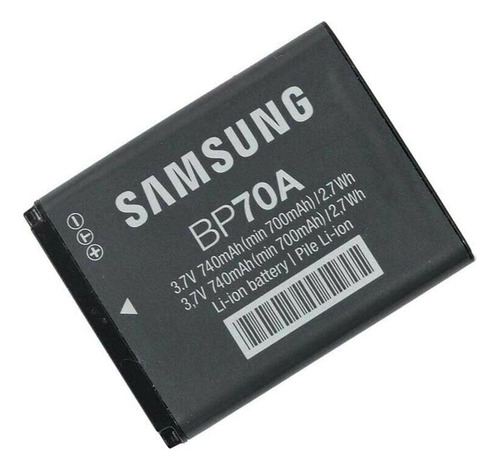 1bateria P/ Samsung Bp-70a Pl100 Pl120 Pl200 Es65 Es91 St30 