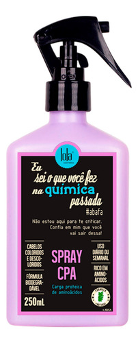 Lola Cosmetics Tratamiento Reparador Con Aminoacidos Eu Sei