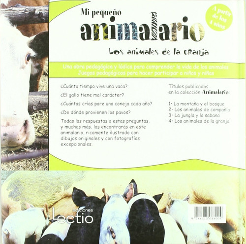 Los Animales De La Granja, De David, Patrick. Editorial Lectio, Tapa Dura, Edición 1 En Español, 2011