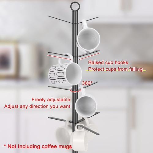 Soporte Para Tazas, Soporte Para Tazas De Café, Base Gruesa