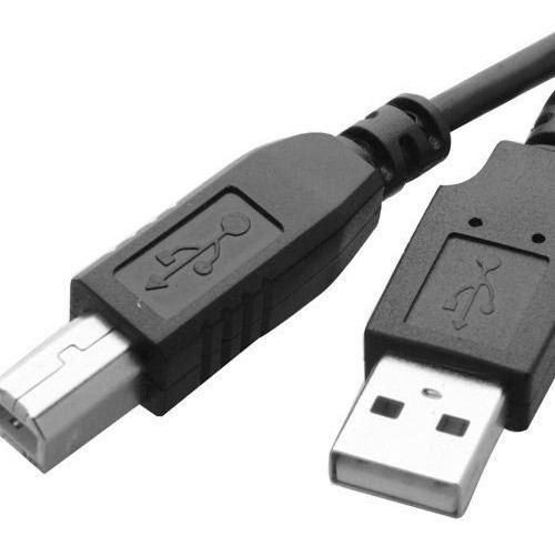 Cable USB de 2.0 amperios para impresora multifuncional Bm, 1,5 m, color negro