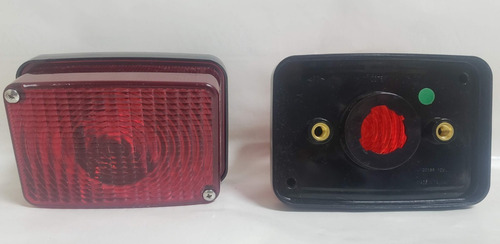 Luz Roja Stop Maquinaria Tractores Camiones  037bk Trucklite