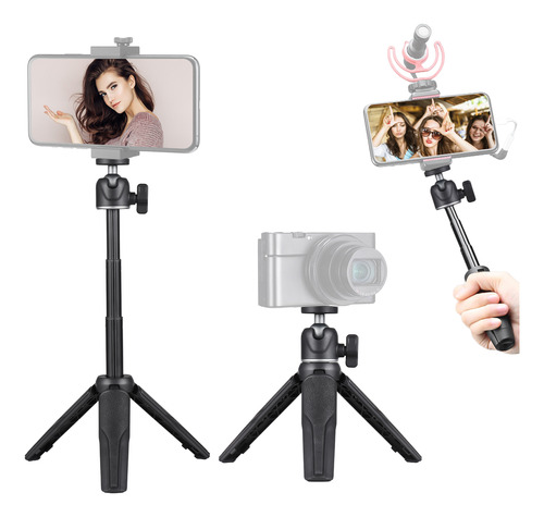 Trípode Mt-08 Andoer Selfie Para Vlogs De Escritorio, Extens