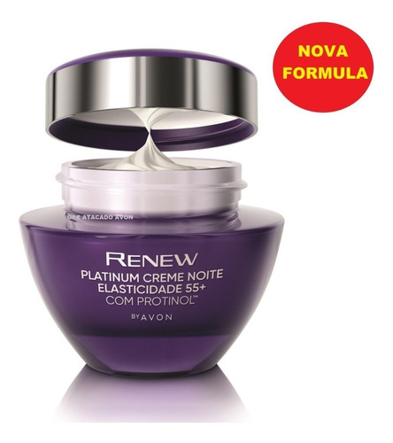 Renew Platinum Noite 60 Anos Creme Facial Avon Promoção!