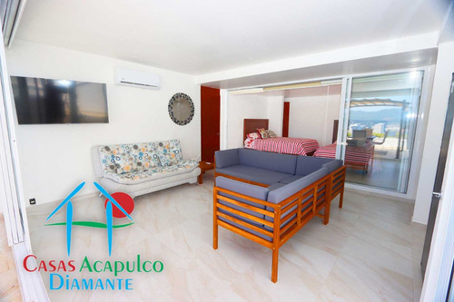 Cad Brisas Diamante Suite 42. Terraza Con Extraordinaria Vista De Acapulco
