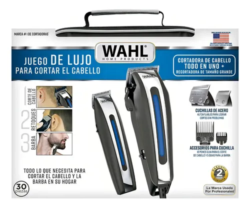 Maquina para cortar cabello wahl profesional combo hotsell
