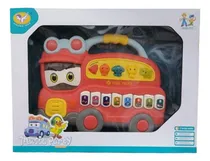 Comprar Juguete De Piano Camion De Bombero Rojo Y+gift Miniagenda