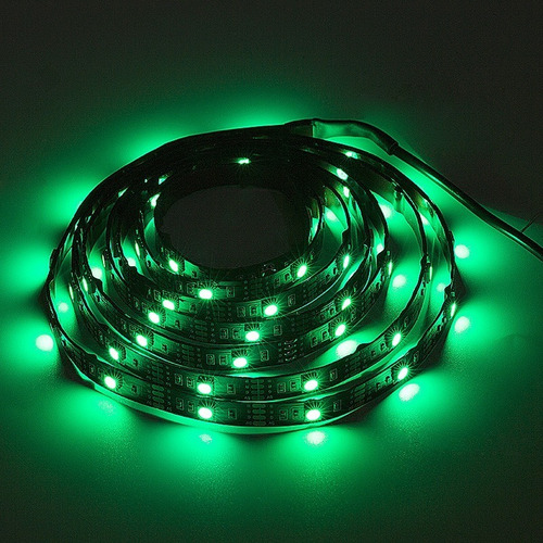Tira Luz Led Rgb 5050 1 M Usb Tv Autos Pc A Control Remoto
