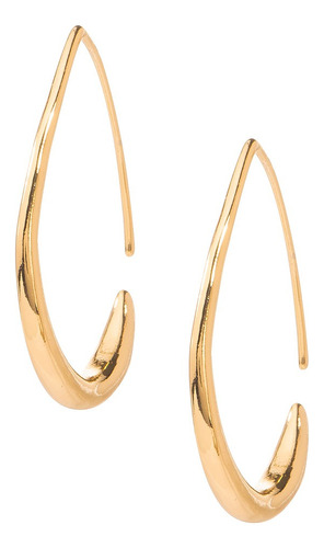 Aretes Nice Modernos 4 Baños De Oro De 18 Kilates