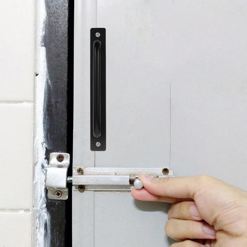 Juego De 4 Manijas Corredizas Para Granero, Puerta De Aleaci