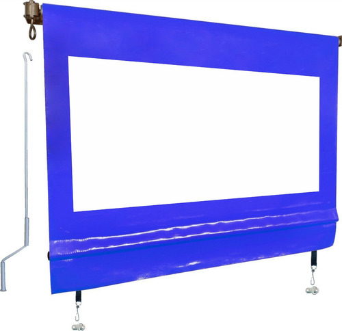 Toldo Cortina Completo 1,50 X 2,30 Acompanha Tubos