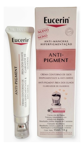 Crema Eucerin Antipigmento Contorno De Ojos