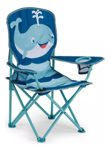 Silla Infantil Plegable Camping Campvalley Alta Calidad