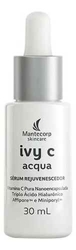 Rejuvenescedor Facial Mantecorp Skincare Ivy C Acqua 30ml Todo Tipo De Pele