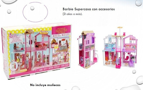 ¡remato! Casa De La Barbie Mattel Original 100% Nuevo