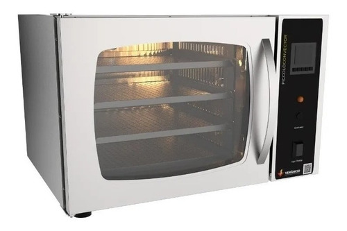 Forno De Convecção Venâncio Modelo Piccolo Com Vapor Cor Aço inoxidável 220V