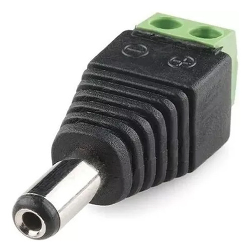 Conector Jack 2,1 Mm Balun Plug Macho