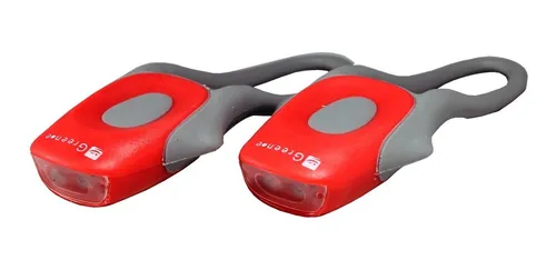 Luces Led Para Bicicletas Green-e De Silicona 2 Uds. Rojo