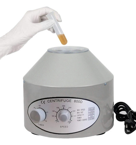 Máquina Centrífuga Prp 4000 Rpm Para Laboratorio 800-d 110v