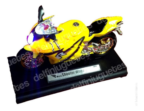 Moto Colección Con Luz Y Sonido Shooter Wheels Ditoy's