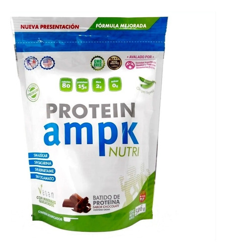 Protein Ampk Nutri Suplemento Dietario Sabor Chocolate