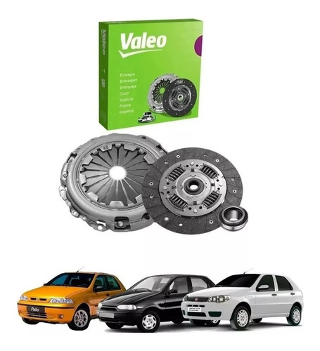 Kit Embreagem Fiat Uno Fire 1.0 2010 2011 2012 2013 Valeo