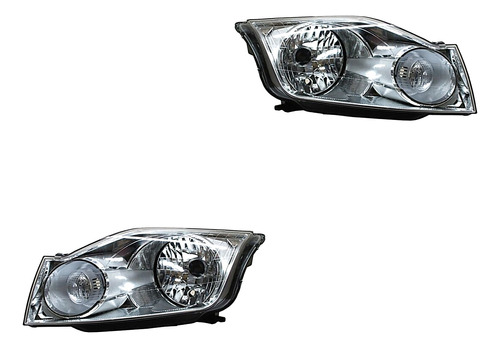 Par Faros Ford Ecosport 2008 2009 10 2011 2012 Fondo Cromado