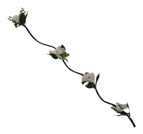 Espigas De Orquídeas Blancas Decorativas Esquineros